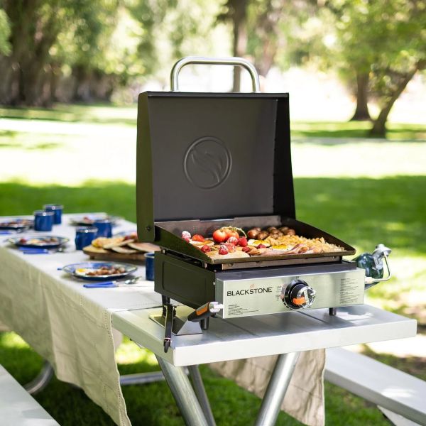 17 Blackstone Table Top with cover and carry case